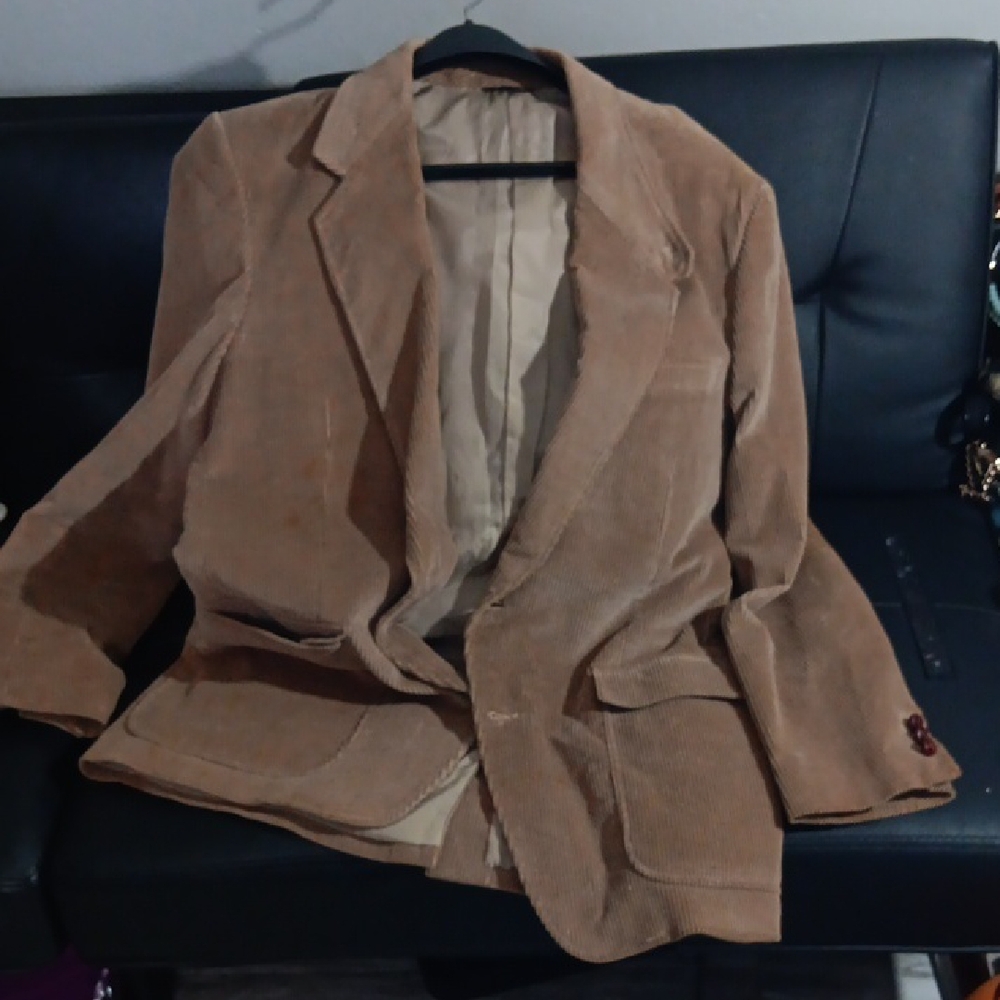Jordache Cordouroy Retro Blazer Size 42R